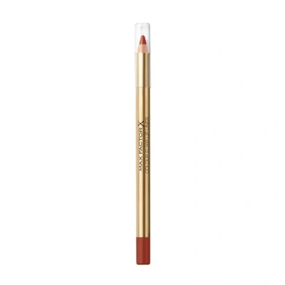 Abbildung von Max Factor Colour Elixir Lipliner, 15 Soft Spice, Lipliner für ideal definierte Lippen, mit geschmeidiger Textur und mattem Finish, verlängert die Haltbarkeit des Lippenstifts, 5 g