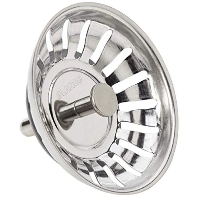 Abbildung von Blanco Filterkorb für Stopperbetrieb (125590), 79 mm Pin (18 Schlitze), 3,5 Zoll Abfluss