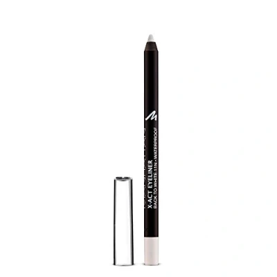 Abbildung von Manhattan x Act Eyeliner Pen Weißer Eyelinerstift für den perfekten Lidstrich Waterproof Farbe Black To White 11N 1 1g