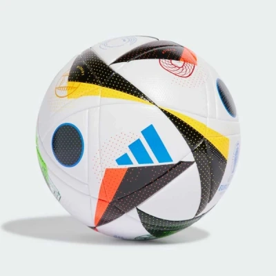 Abbildung von adidas Performance League Fußball White black glow blue für Kinder, Größe: 5,