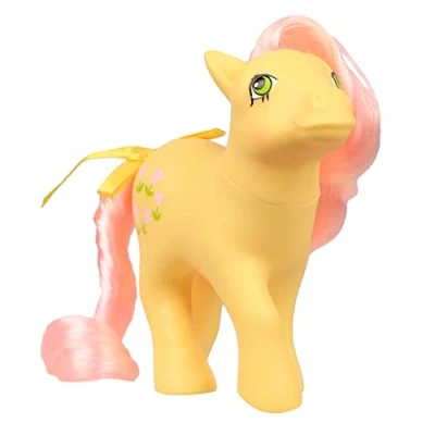 Abbildung von Blümchen Classic Pony, My Little Basic Fun, 35287, sammelbares Vintage Pferde Spielzeug für Kinder, Einhorn Jungen und Mädchen ab 3 Jahren