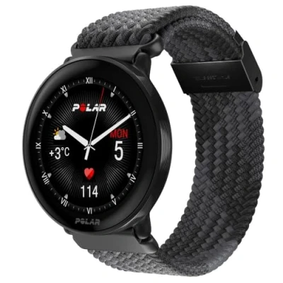 Abbildung von Polar Ignite 3 Fitness &amp; Wellness Smartwatch mit GPS geflochtenes Armband, Schlafanalyse, AMOLED Display, 24/7 Activity Tracker, HF, personalisierten Trainingseinheiten, Echtzeit Sprachführung