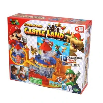 Abbildung von EPOCH Games 7378 Super Mario Castle Land Party Game Geschicklichkeitsspiel