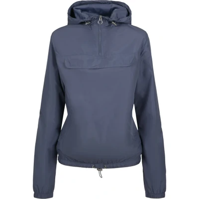 Abbildung von Urban Classics Basic Windbreaker, Damen, Größe: Large, Vintageblue