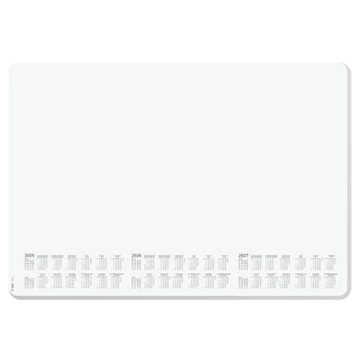 Abbildung von SIGEL HO301 Papier Schreibtischunterlage, ca. DIN A2, mit aktuellem 3 Jahres Kalender, 30 Blatt, dotted, abgerundeten Ecken, vegan, aus nachhaltigem