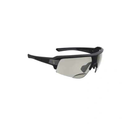 Abbildung von BBB Cycling Sportbrille mit Leseteil für Weitsichtige + 2.5 Dioptrien Sehstärke Sonnenbrille Fahrradbrille Impulse Reader BSG 64PH, Matt Schwarz