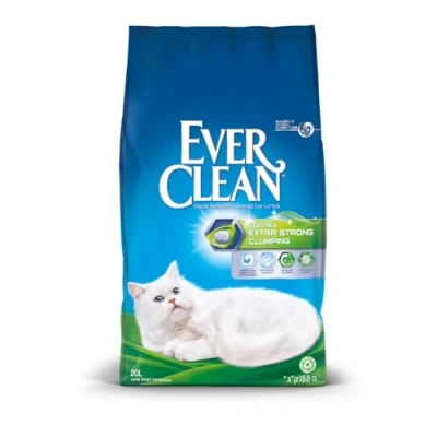 Abbildung von Ever Clean Katzenstreu, Extra stark klumpend, parfümiert, 20L
