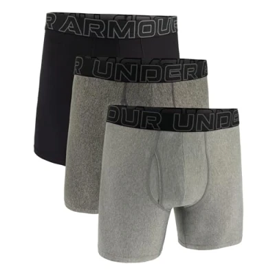 Abbildung von Under Armour 3ER PACK Panties, Herren, Größe: 4XL, Schwarz grau