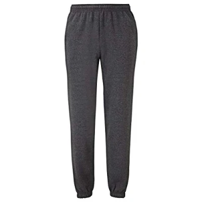 Abbildung von Fruit of the Loom Herren Jog Pants Freizeithose, Dunkelgrau meliert, XL