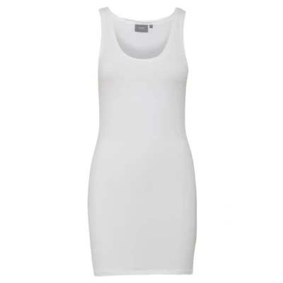 Abbildung von b.young Bypamila LONG TOP Jerseykleid, Damen, Größe: Large, Optical white
