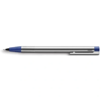 Abbildung von Lamy logo matt blue Druckbleistift zeitloser Minenbleistift mit hoher Funktionalität &amp; Gehäuse aus robustem Edelstahl Bleistift Feinstrichmine M 40 in Strichbreite 0,7 mm