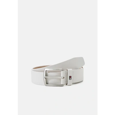 Abbildung von Tommy Hilfiger NEW Denton BELT Gürtel, Herren, Größe: 80, Optic white