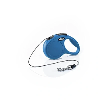 Abbildung von flexi® CAT XS Seil 3 m blau, Roll Leine für Katzen und Kleintiere bis 8 kg