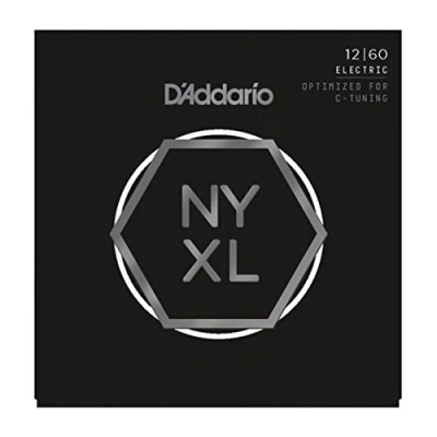 Abbildung von D&#039;Addario E Gitarren Saiten Gitarrensaiten Gitarre Premium DER BELIEBTESTEN SAITENMARKE NYXL1260 &quot;New York&quot; Stahl Extra Heavy (12 60) C Tuning