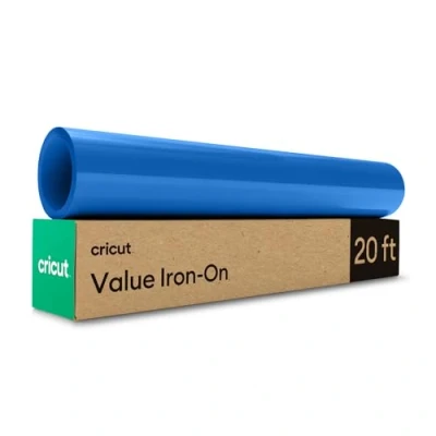 Abbildung von Cricut 2011122 Value Iron On, Kunststoff, Blau, 6m (20ft)