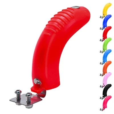 Abbildung von OTFAITP Bremsbeläge hinten für Scooter Ersatz Micro Mini/3in1 Deluxe Series 3 Wheel (Rot)