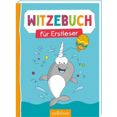 Abbildung von Witzebuch für Erstleser: Ultimative Witze Sammlung mit witzigen Cartoons illustriert, ab 6 Jahren