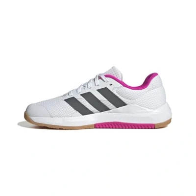 Abbildung von adidas Performance Dropset BASE Trainingsschuh, Damen, Größe: 38 2/3, Footwear white/grey five/shock pink Schuhe