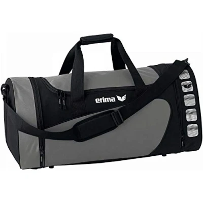 Abbildung von erima Sporttasche, granit/schwarz, M, 49.5 Liter, 723334