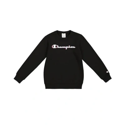 Abbildung von Champion Jungen Legacy Boy Big Logo Sweatshirt, Black (KK001), 13 14 Years