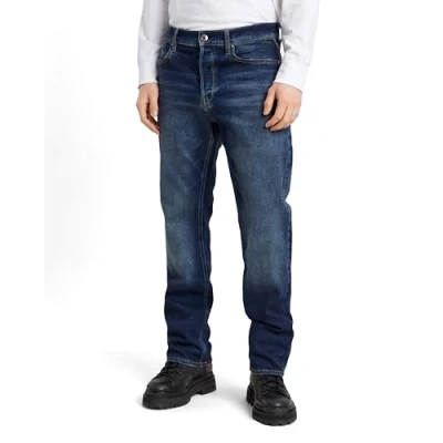 Abbildung von G STAR Herren Dakota Regular Straight Jeans Blau (Worn in Dusk Blue D23691 C052 B843) 38W / 36L