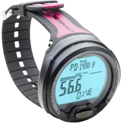Abbildung von Cressi KS770054 Leonardo Dive Computer, Schwarz/Rosa