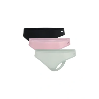 Abbildung von adidas Damen Thong (3PK) Sport Active Light Flex Packaged Panties G String, 901 Assorted, XS (3er Pack)