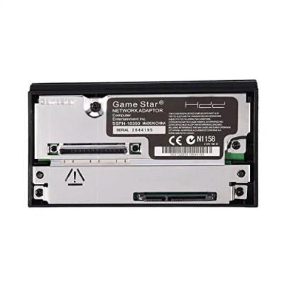 Abbildung von LEAGY Playstation 2 PS2 SATA HDD Festplattenadapter für Expansion Bay Port. Verwendung mit McBoot FMHD, OPL, GSM. SMS, HD Loader zum Ausführen von CFW und ISO direkt