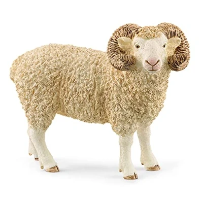 Abbildung von schleich 13937 Widder, ab 3 Jahren, FARM WORLD Spielfigur, 9 x 5 7 cm