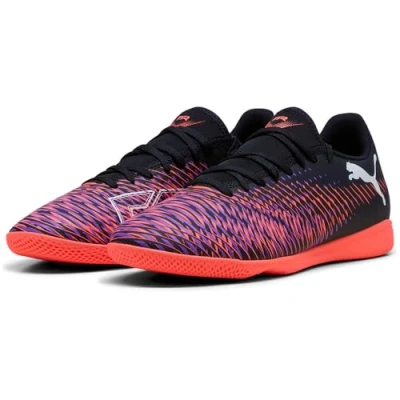 Abbildung von Puma Future 8 PLAY IT Fußballschuh Halle, Herren, Größe: 45, Black/white/glowing red Schuhe
