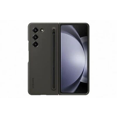 Abbildung von Samsung Slim S Pen Case EF OF94 für das Galaxy Z Fold5 Smartphone Cover, Handy Hülle inklusive und Ersatzspitzen, Schutz Case, stoßfest, Graphite