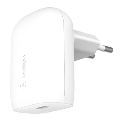 Abbildung von Belkin 30 W USB C Ladegerät mit PPS, PowerDelivery, ladegerät, IF zertifiziert PD 3.0 zum Schnellladen des iPhone 16, 15, Samsung Galaxy S24, Z Fold, Pixel, iPad, Note, AirPods, MacBook