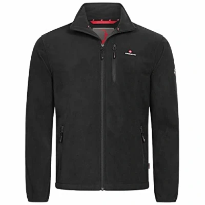 Abbildung von Höhenhorn 40A1 5+ZWL Eigler Herren Fleece Jacke Full Zip Schwarz Gr. XXL