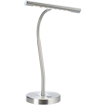 Abbildung von Trio Leuchten LED Tischleuchte Curtis 579790107, Metall Nickel matt, 1x 4 Watt, 4x fach Touch, Flexarm