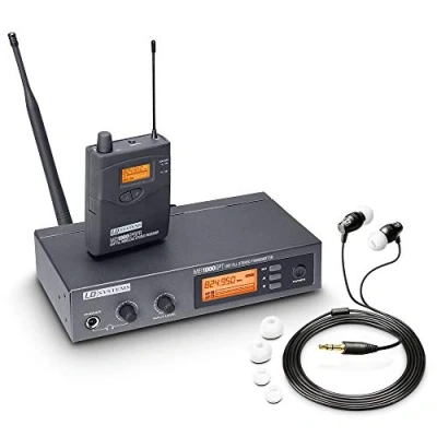 Abbildung von LD Systems MEI 1000 G2 In Ear Monitoring System drahtlos, Schwarz