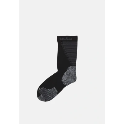 Abbildung von ODLO Socks CREW Ceramicool RUN Sportsocken, Herren, Größe: 36 38, Black