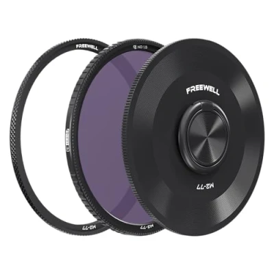Abbildung von Freewell 77 mm natürliche Dichte ND32 (5 Blendenstufen) ND1.5 Kamerafilter, kompatibel mit der M2 Serie