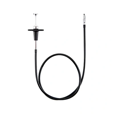 Abbildung von JJC TCR 70BK Drahtauslöser 70cm mit Feststellfunktion für Mechanische Kameras Schwarz