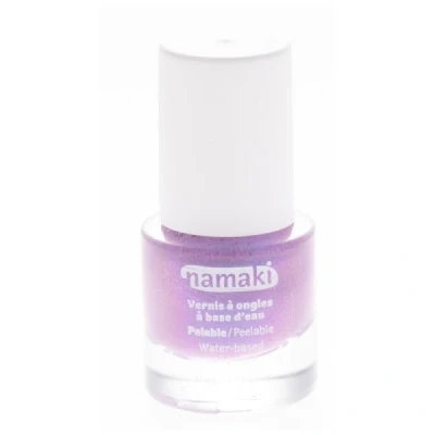 Abbildung von Namaki Kindernagellack Violet glitter