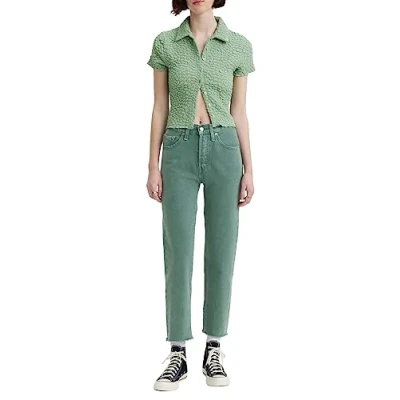 Abbildung von Levi&#039;s Damen 501® Crop Jeans,Misty Silver Pine,26W / 28L