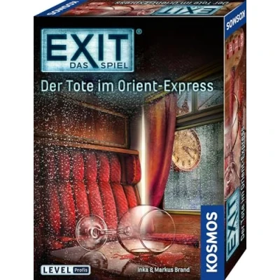 Abbildung von KOSMOS 694029 EXIT Das Spiel Der Tote im Orient Express, Level: Profi, Escape Room für 1 bis 4 Personen ab 12 Jahre, Game, einmaliges Gesellschaftsspiel