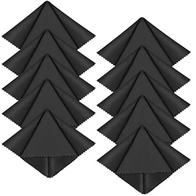 Abbildung von 10X GRUTTI Mikrofasertücher 30x30 cm Mikrofaser Brillenputztuch. Kamera Objektiv Microfaser Reinigungstücher. LCD, Led TV Bildschirm Microfasertuch Reinigung. Laptop pc Display Reiniger Tuch