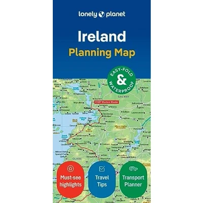 Abbildung von Lonely Planet Ireland Planning Map