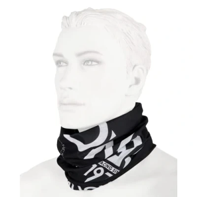 Abbildung von O‘NEAL Halstuch Schlauch Schal Mountainbike Motocross Motorrad Ungesäumt, Bequemes Material, elastischer Stoff Neckwarmer Solid Unisex Schwarz Weiß Einheitsgröße