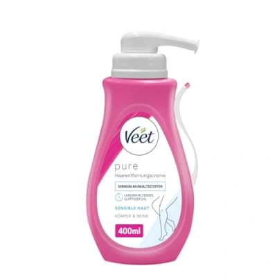 Abbildung von Veet PURE Haarentfernungscreme Haarentfernung für Körper &amp; Beine 1 x 400 ml