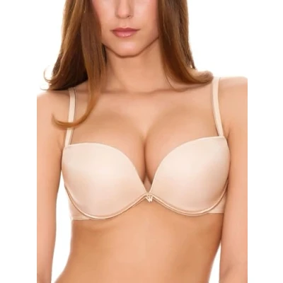Abbildung von Wonderbra FULL Effect Pushup BH, Damen, Größe: 75A, Skin