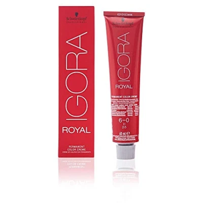 Abbildung von Schwarzkopf IGORA Royal Premium Haarfarbe 6 0 dunkelblond, 1er Pack (1 x 60 g)