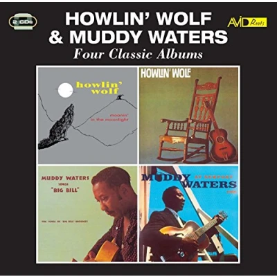 Abbildung von Four Classic Albums (Moanin&#039; In The Moonlight / Howlin&#039; Wolf Sings Big Bill Broonzy At Newport)