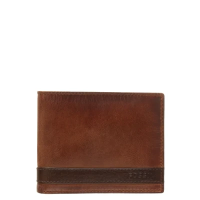 Abbildung von Fossil Quinn Geldbörse, Herren, Größe: One Size, Brown