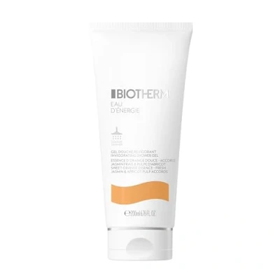 Abbildung von Biotherm Eau d&#039;Energie Shower Gel, erfrischendes Duschgel mit Life Plankton und ätherischen Ölen aus Orange Zitrone, pflegende Duschseife für Damen, ein frisches Körpergefühl, 200 ml